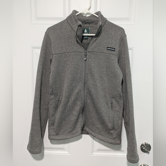 Woods Other - **2/$20 SALE - Woods Charcoal Gray Full-Zip Jacket